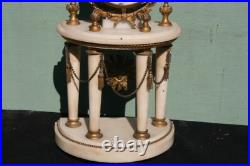 Pendule Louis XVI à colonnes
