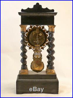 Pendule Napoléon III clock uhr reloj orologio