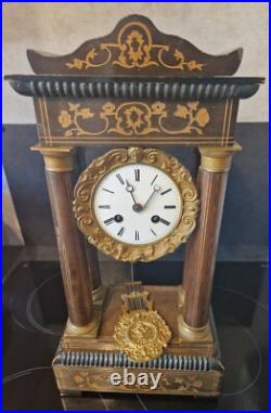 Pendule Portique Charles X