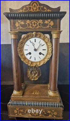Pendule Portique Charles X