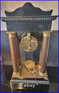 Pendule Portique Charles X