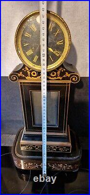 Pendule Thermomètre Restauration 1830 (lire Svp)