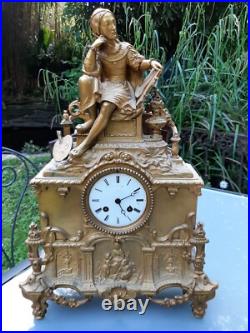 Pendule XIX En Bronze