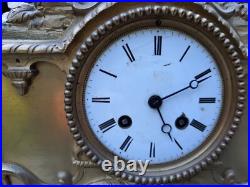 Pendule XIX En Bronze