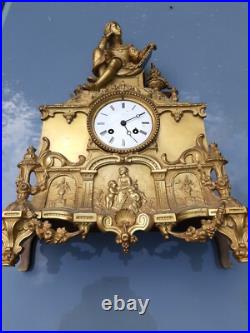 Pendule XIX En Bronze