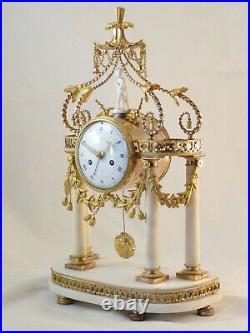 Pendule à Complications Louis XVI à la pagode horloge clock uhr reloj orologio