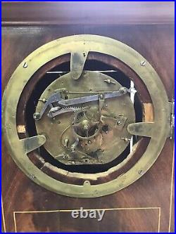 Pendule borne horloge clock pendulum uhren antik uhr Kaminuhr 19