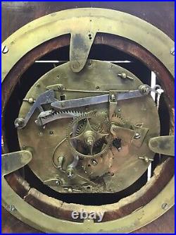 Pendule borne horloge clock pendulum uhren antik uhr Kaminuhr 19
