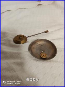 Pendule bronze dore fonctionne sonne
