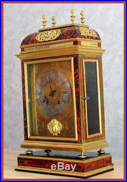 Pendule bronze doré religieuse Napoléon III, Cartel, clock Pendel
