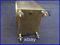 Pendule clock Capucine bronze doré 1820 Bon état de fonctionnement + clé Pendule clock Capucine bronze doré 1820 Bon état de fonctionnement + clé