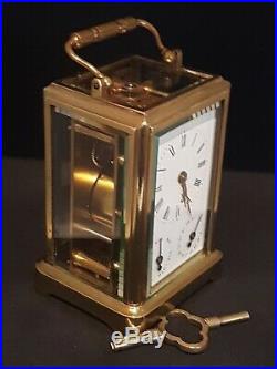 Pendule d'Officier 3 cadrans Pendulette Carriage clock French