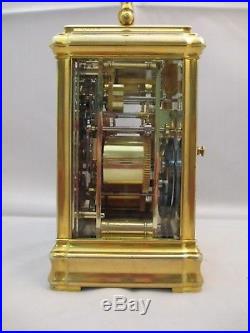 Pendule d'officier L. FERNIER grande sonnerie, carriage clock XIXéme (1841)