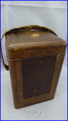 Pendule d'officier de voyage ECHAPPEMENT SPECIAL breveté (fin XIXème siècle)