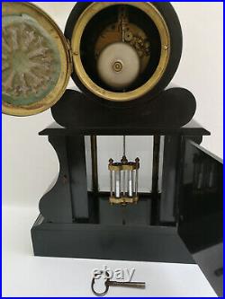 Pendule de notaire époque XIXe système Brocot French clock perfect work