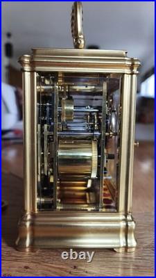 Pendule de voyage Grande Sonnerie pendulette d'officier Leroy Palais Royal