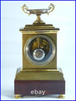Pendule début XIXe Gaston Jolly clock uhr reloj orologio horloge bronze empire