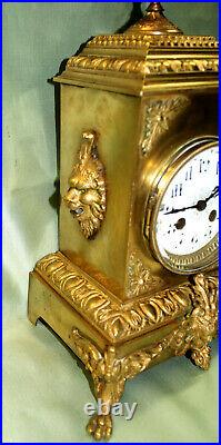 Pendule en bronze Napoléon III
