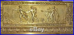 Pendule en bronze doré Epoque 1800/1824