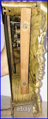 Pendule en bronze doré époque XIXe par Baullier & fils à PARIS (balancier à fil) Pendule en bronze doré époque XIXe par Baullier & fils à PARIS (balancier à fil)