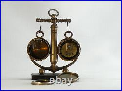 Pendule en forme d'ancre marine french industrial clock no Guilmet uhr reloj