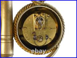 Pendule en forme d'ancre marine french industrial clock no Guilmet uhr reloj