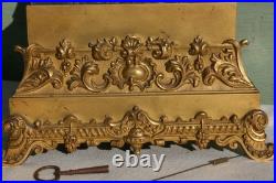 Pendule époque restauration à fil bronze