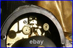 Pendule époque restauration à fil bronze