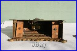 Pendule époque restauration à fil bronze