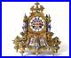 Pendule-gothique-bronze-dore-porcelaine-chevaliers-clock-Napoleon-III-XIXe-01-qtuj