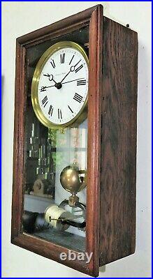 Pendule / horloge BRILLIE années 30 electric master clock (no ato, lepaute)