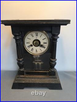 Pendule/horloge Junghans Germany fin XIX ème siècle Pendule/horloge Junghans Germany fin XIX ème siècle