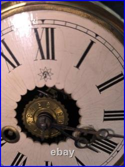 Pendule/horloge Junghans Germany fin XIX ème siècle Pendule/horloge Junghans Germany fin XIX ème siècle