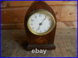 Pendule horloge ancienne marqueterie 1850