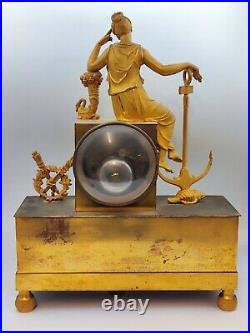 Pendule lépine restauration bronze doré