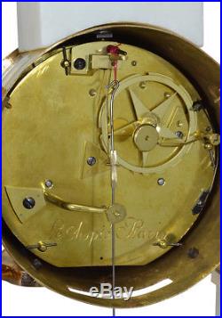 Pendule obélisques Athéna. Kaminuhr Empire clock bronze horloge antique cartel