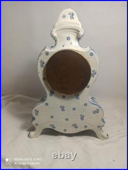 Pendule/xcartel faience decor Delft fonctionne