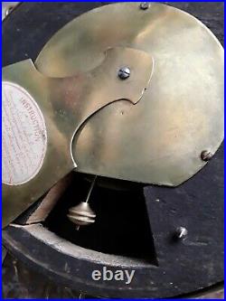 Pendulette Pendule Bronze Dore Louis XVI XIX Fonctionne Cle