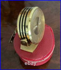 Pendulette Reveil Jaeger Lecoultre Tischuhr 8 Days Alarm Clock