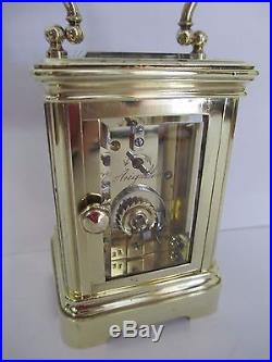 Pendulette de voyage A. H. RODANET, d'officier MIGNONNETTE carriage clock(XIXème)