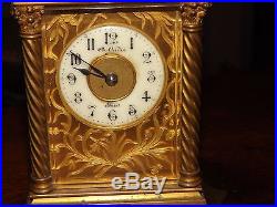 Pendulette de voyage ou d'officier Carriage clock Charles Oudin