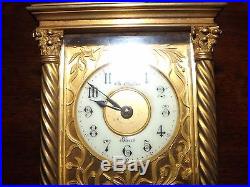 Pendulette de voyage ou d'officier Carriage clock Charles Oudin