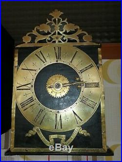 Petit mécanisme d'horloge comtoise, Uhr, orologio, reloj