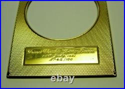 Prince Charles-Lady Diana L'Epée Hermes dial clock cadran voyage officier 45