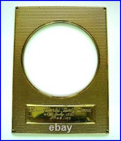 Prince Charles-Lady Diana L'Epée Hermes dial clock cadran voyage officier 45