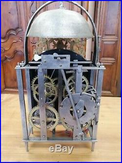 RARE Horloge Comtoise Lanterne, Échappement CHEVALIER DE BETHUNE, UHR, clock