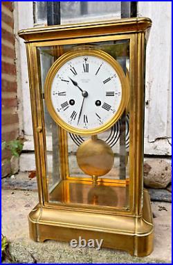 RARE Pendule Cage BREGUET N°2456 a sonnerie vendue en 1918