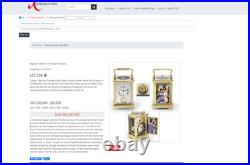 RARE Pendule De Voyage L'ÉPÉE 1839 AUTOMATE EROTIC Officier Clock Reiseuhr Vidéo