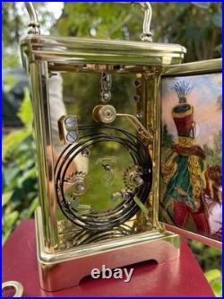 RARE Pendule De Voyage L'ÉPÉE 1839 AUTOMATE EROTIC Officier Clock Reiseuhr Vidéo