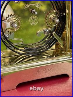 RARE Pendule De Voyage L'ÉPÉE 1839 AUTOMATE EROTIC Officier Clock Reiseuhr Vidéo